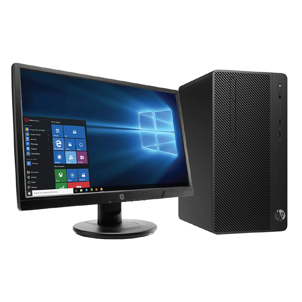 PC de bureau HP Pro 290 G4 Core i3 +écran HP