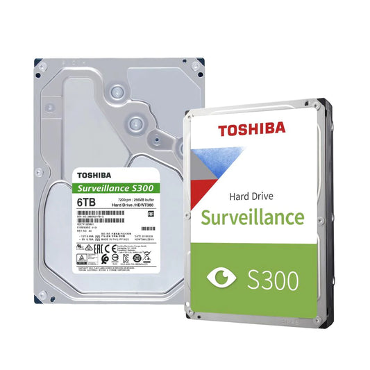 Disque dur HDD 3.5" 6TB TOSHIBA S300 SURVEILLANCE